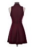 Forever 21 Solid Burgundy Cocktail Dress Size S - photo 2