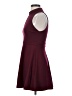 Forever 21 Solid Burgundy Cocktail Dress Size S - photo 5