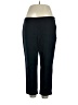Lafayette 148 New York Solid Black Active Pants Size 16 - photo 1