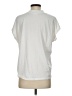 Weekday 100% Cotton Solid White Short Sleeve Turtleneck Size S - photo 2