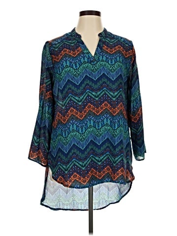 Cato 3/4 Sleeve Blouse (view 1)