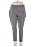 Zelos Solid Gray Active Pants Size 3X - photo 1