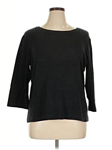Additions by Chico's 3/4 Sleeve T-Shirt (view 1)