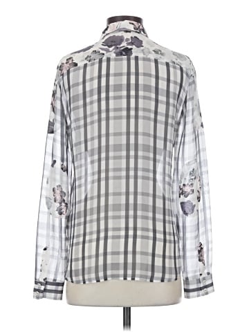 Paige Long Sleeve Silk Top (view 2)