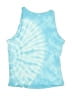 Justice 100% Recycled Polyester Blue Tank Top Size 7 - 8 - photo 2