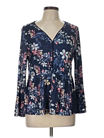 Style&Co Long Sleeve Blouse (view 1)