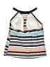 South Point Stripes Blue Swimsuit Top Size 10 - photo 2