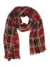 Unbranded Plaid Burgundy Scarf One size - photo 1