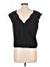 Sisley Black Sleeveless Blouse Size L - photo 2