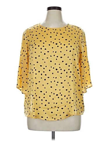 Ellos Short Sleeve Blouse (view 1)