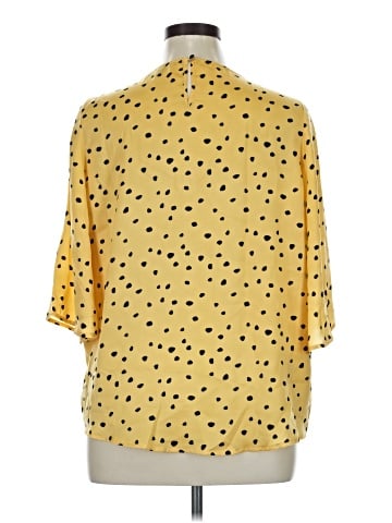 Ellos Short Sleeve Blouse (view 2)