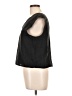 Sisley Black Sleeveless Blouse Size L - photo 5