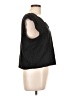 Sisley Black Sleeveless Blouse Size L - photo 4