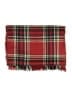 Unbranded Plaid Burgundy Scarf One size - photo 2