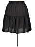 Zenana Solid Black Casual Skirt Size XL - photo 2