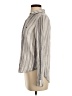 Mudd Chevron-herringbone Gray Long Sleeve Blouse Size S - photo 5
