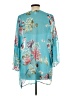 Motherhood 100% Polyester Teal Kimono Size Lg Maternity - photo 2