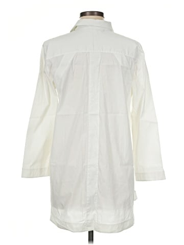 Lafayette 148 New York Long Sleeve Button-Down Shirt (view 2)