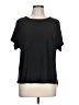 Wrapper Black Short Sleeve Top Size L - photo 1