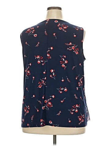 Roz & Ali Sleeveless Blouse (view 2)