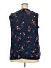 Roz & Ali Blue Sleeveless Blouse Size 3X - photo 2