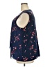 Roz & Ali Blue Sleeveless Blouse Size 3X - photo 5