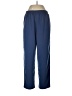 Susan Graver 100% Polyester Solid Blue Casual Pants Size L (petite) - photo 1