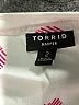 Torrid Hearts Ivory 3/4 Sleeve Blouse Size 2X Plus (2) - photo 7