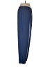 Susan Graver 100% Polyester Solid Blue Casual Pants Size L (petite) - photo 4