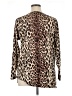 INC International Concepts Animal Print Brown Pullover Sweater Size XL - photo 2