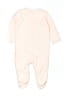 Bebe Solid Ivory Long Sleeve Onesie Size 0-3 mo - photo 2