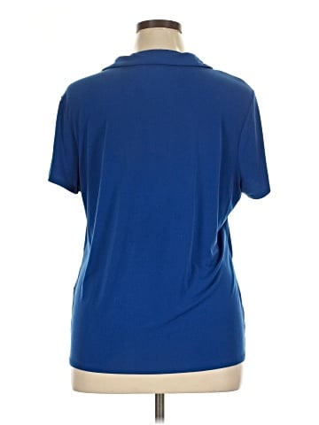 Weekends by Chico's Short Sleeve Blouse (view 2)