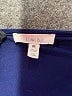 Como Blu Blue Short Sleeve Blouse Size M - photo 7