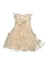 Pink & Violet 100% Polyester Tan Dress Size 3 - photo 1