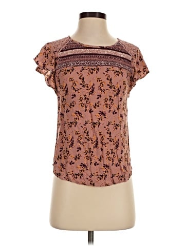 Rewind Short Sleeve Blouse (view 1)