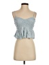 American Threads 100% Rayon Blue Tank Top Size S - photo 1