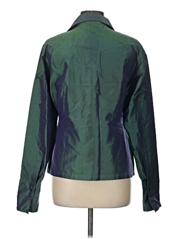 Express Long Sleeve Silk Top (view 2)