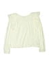 Crewcuts 100% Cotton Ivory Long Sleeve Blouse Size M (kids) - photo 1