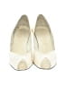 Bruno Magli 100% Leather Ivory Heels Size 6 - photo 2