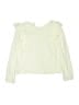 Crewcuts 100% Cotton Ivory Long Sleeve Blouse Size M (kids) - photo 2