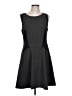 Mossimo Solid Gray Casual Dress Size L - photo 1