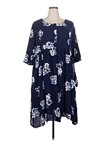 Woman Within Casual Dress (view 1)