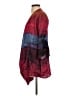 Soft Surroundings Burgundy Kimono Size XS - photo 5