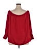 Gibson Latimer 100% Polyester Red 3/4 Sleeve Blouse Size XL - photo 2