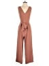 A New Day 100% Polyester Brown Jumpsuit Size XS - photo 1
