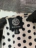 Bobeau 100% Polyester Polka Dots White Short Sleeve Blouse Size 1X - photo 7