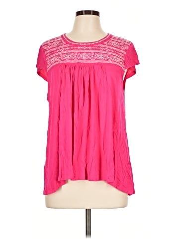 Forgotten Grace Short Sleeve Blouse (view 1)