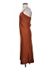 Allison 100% Polyester Solid Brown Casual Dress Size XS - photo 5