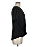 Naked Zebra 100% Polyester Black Short Sleeve Blouse Size M - photo 4