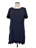 Charlotte Russe 100% Polyester Solid Blue Casual Dress Size M - photo 1
